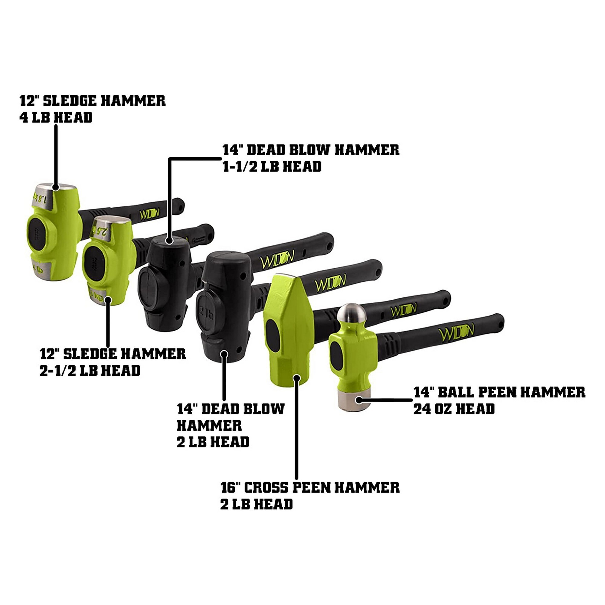 Wilton, Hammer Kit, Handle Length 14 in, Model# 11109